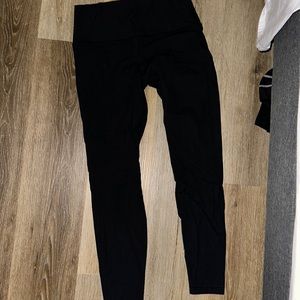 Lululemon ribbed align high rise pant “28